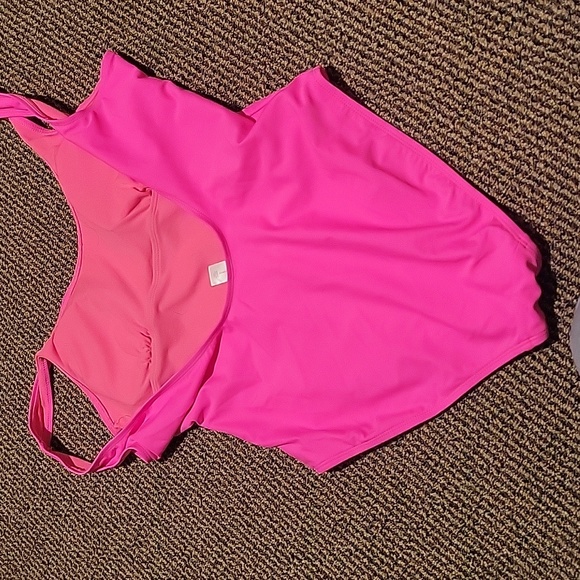 No Boundaries Swim No Boundaries Neon Pink Bathing Suit Swimsuit
